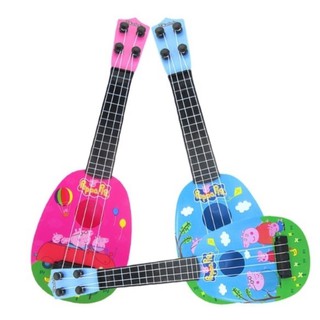 Peppa Pig Ukulele อูคูเลเล่ ลาย Peppa Pig ของเล่นเด็ก