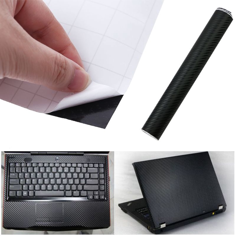 Ior* สติกเกอร์คาร์บอนไฟเบอร์ 3D สําหรับติดตกแต่งแล็ปท็อป โน้ตบุ๊ก PC 17 นิ้ว