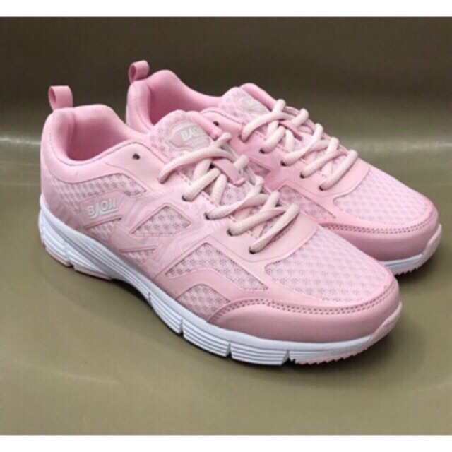 รองเท้า ผ้าใบวิ่งผู้หญิง BAOJI BJW413สีชมพู 37-41 เสื้อผ้าสาวอวบ ชุดแซก ราคาส่ง ราคา ชุดทำงาน