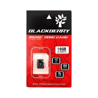 Micro SD 16GB BLACKBERRY (80MB/s,) การ์ดความจำ ประกัน LT.