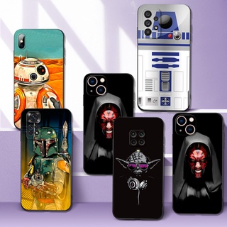 เคสโทรศัพท์ซิลิโคน Tpu แบบนิ่ม ลาย Lightsaber Star Wars สีดํา สําหรับ Honor 9A 9C 9S 9 lite Y7P Y5P Y8P