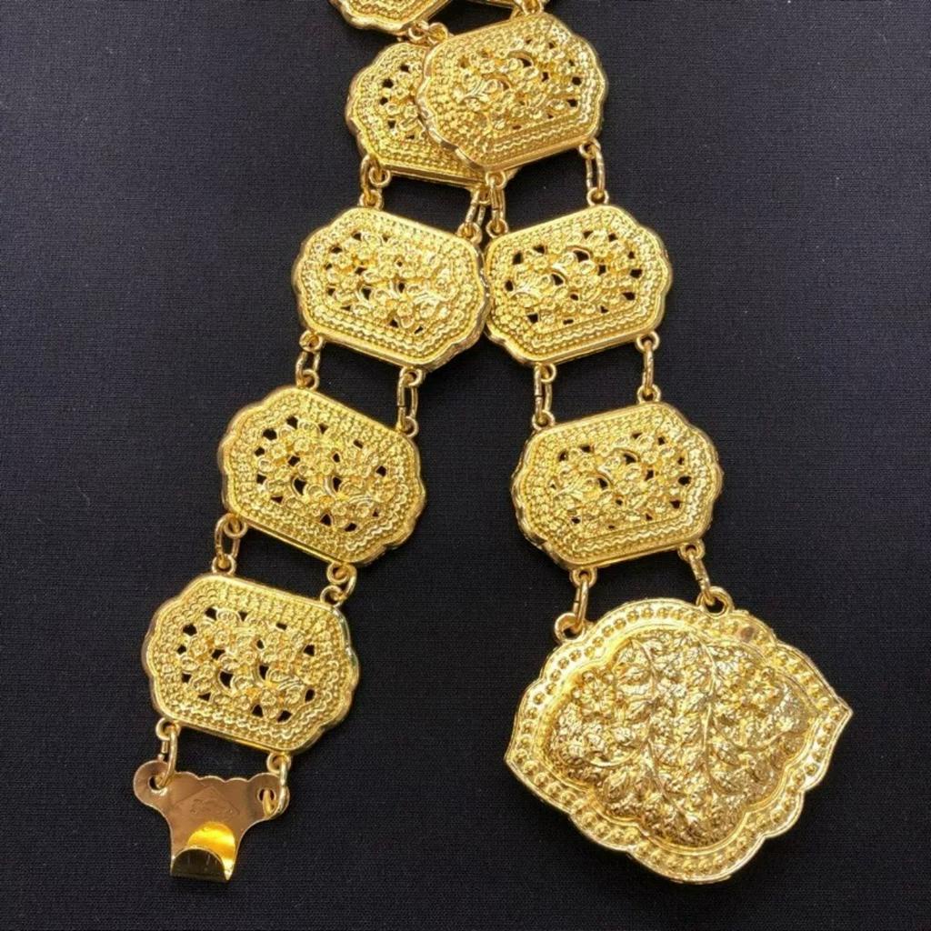 Accessories 05 เครื่องประดับชุดไทย เครื่องประดับเข็มขัดเงินรมดำ เข็ดขัดชุดไทย ราคาถูก