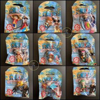 One Piece, smart phone strap สายคล้องสายห้อยโทรศัพท์ (Onepiece ครบชุด 9 ตัว)