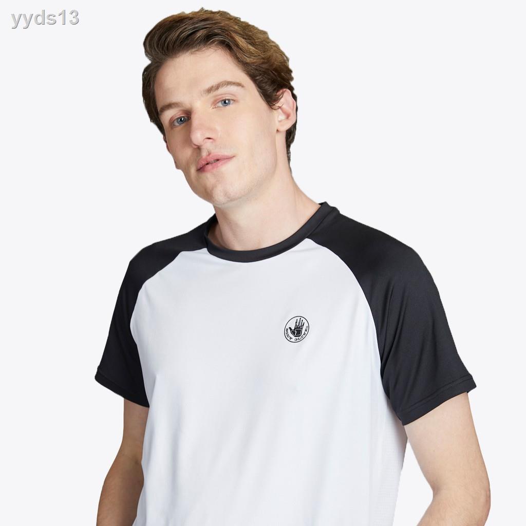 ✉⊕BODY GLOVE Men's SC Drycool T-Shirt เสื้อยืด ผู้ชาย สีขาว-00