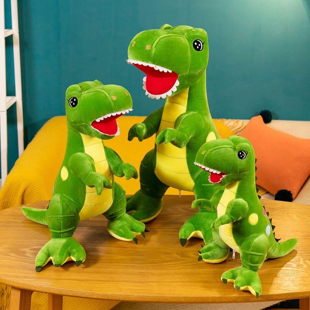 Back2life หมอนตุ๊กตานุ่ม รูปการ์ตูนไดโนเสาร์ Tyrannosaurus Rex ใส่สบาย เหมาะกับของขวัญวันเกิด สําหรับตกแต่งสํานักงาน เตียงเด็ก ราคา ถูกที่สุด ดีลบีเคเค แกลเลอรีภาพที่ 5