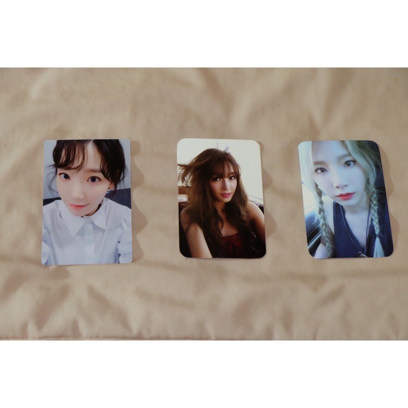 Taeyeon Tiffany SNSD การ์ด thai.ver