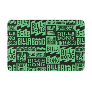 Billabong (4) พรมเช็ดเท้า ผ้าสักหลาด กันลื่น ดูดซับน้ํา แห้งเร็ว สําหรับห้องน้ํา 16x24 นิ้ว พร้อมส่ง