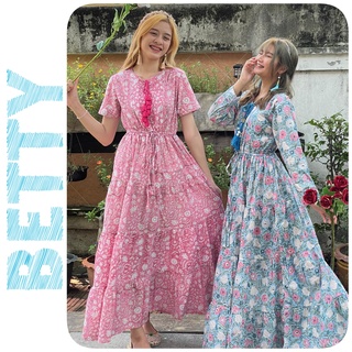 [ Betty Collection ] โบฮีเมียนเดรส Bohemian Indian Style ทักแชทก่อนซื้อนะคะ มีอีกหลายลายด้านใน🔹RAAF🔹