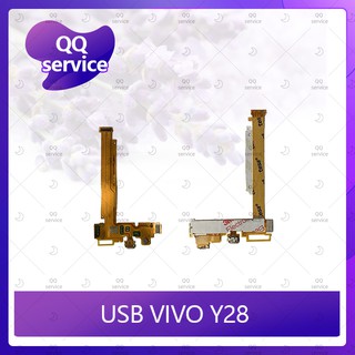 USB VIVO Y28 อะไหล่สายแพรตูดชาร์จ แพรก้นชาร์จ Charging Connector Port Flex Cable（ได้1ชิ้นค่ะ)  QQ service