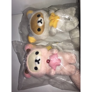 พวงกุญแจคุมะ ลิขสิทธิ์แท้ มี2สี ชมพู เทา 6.5นิ้ว