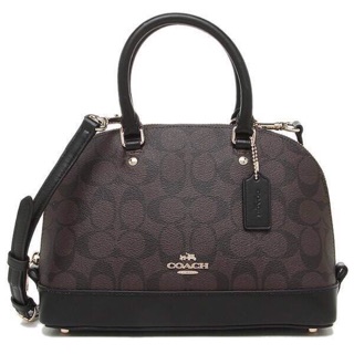 COACH F58295 MINI SIERRA SATCHEL IN SIGNATURE COLOR : IMITATION GOLD/BROWN/BLACK