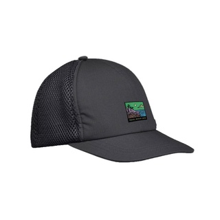 หมวกแก๊ป หมวกผู้ชาย หมวกแก๊ปขนาดกะทัดรัด สีดำ FORCLAZ Cap Travel 500 Compact - dark grey Mens hat