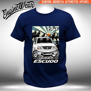 เสื้อยืด ลาย escudo suzuki escudo Vitara offroad jeep Car gen 2nd - Enginewear