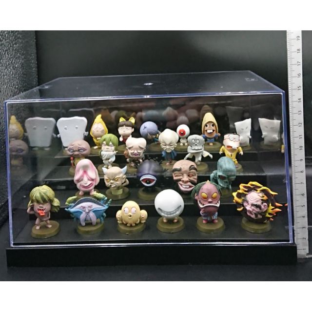 ♨️ USED GeGeGe no Kitaro Mini Big Head Figure 24 pcs ผีน้อย คิทาโร่  ผีญี่ปุ่น​ ปิศาจญี่ปุ่น​ #EXO.K