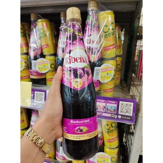 Ribena Black Currant Fruit Cordial Drink 1 Litre ลิตร สินค้านำเข้าจากมาเลเซีย 1ขวด/บรรจุปริมาณ 1 Litreลิตร ราคาพิเศษ สิน