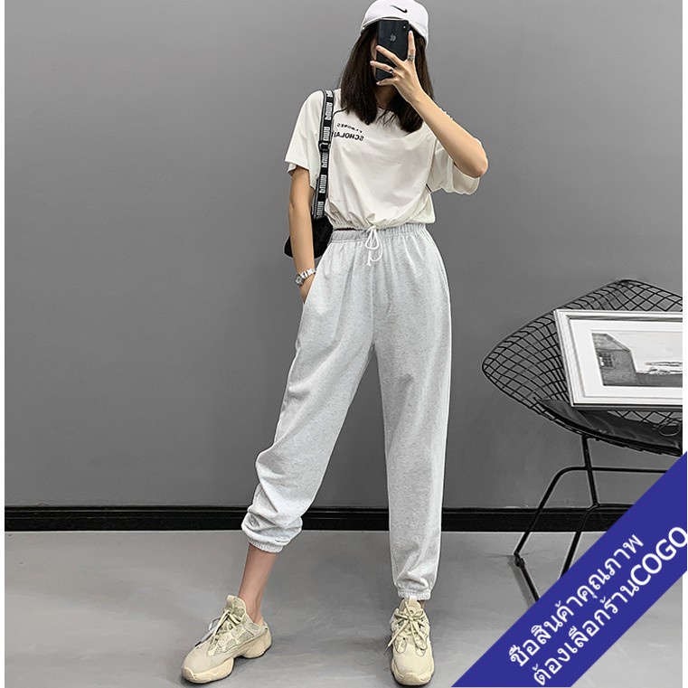 COGO เสื้อครอปเอวลอยวัยรุ่นสดใสน่ารัก รูปที่ 4