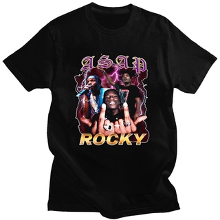 [S-5XL] เสื้อยืดแขนสั้นลําลอง พิมพ์ลายกราฟฟิค NAGRI Asap Rocky สไตล์สตรีท แฟชั่นฮาราจูกุ สไตล์วินเทจ สําหรับผู้ชาย