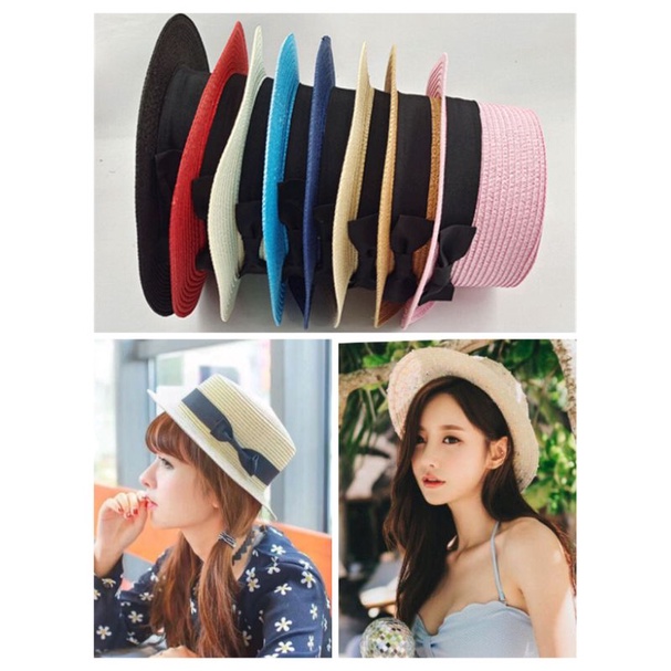 ฺB023 [พร้อมส่งจากไทย] 9สี หมวกคัพเค้ก cap cake หมวกบักเก็ต