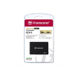 Transcend Card Reader RDF9 (USB 3.1/3.0 UHS-II) - Black