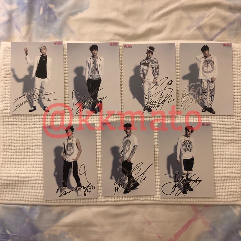 BTS - การ์ดไปรษณีย์ WAKE UP (อัลบั้ม HMV JAPAN อย่างเป็นทางการ)