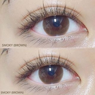 💜💙ค่าสายตา 0.00-10.00💛💚 คอนแทคเลนส์ รุ่น Smoky  Brown