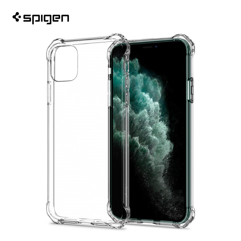 [ของแท้+ส่งฟรี] SPIGEN เคส iPhone 11 Pro Max RUGGED CRYSTAL เคสใส, เคสซิลิโคน, เคสบาง, เคสกันกระแทก