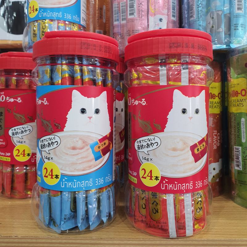 CIAO ครีมแมวเลีย ขนมแมวเลีย เชา 336กรัม