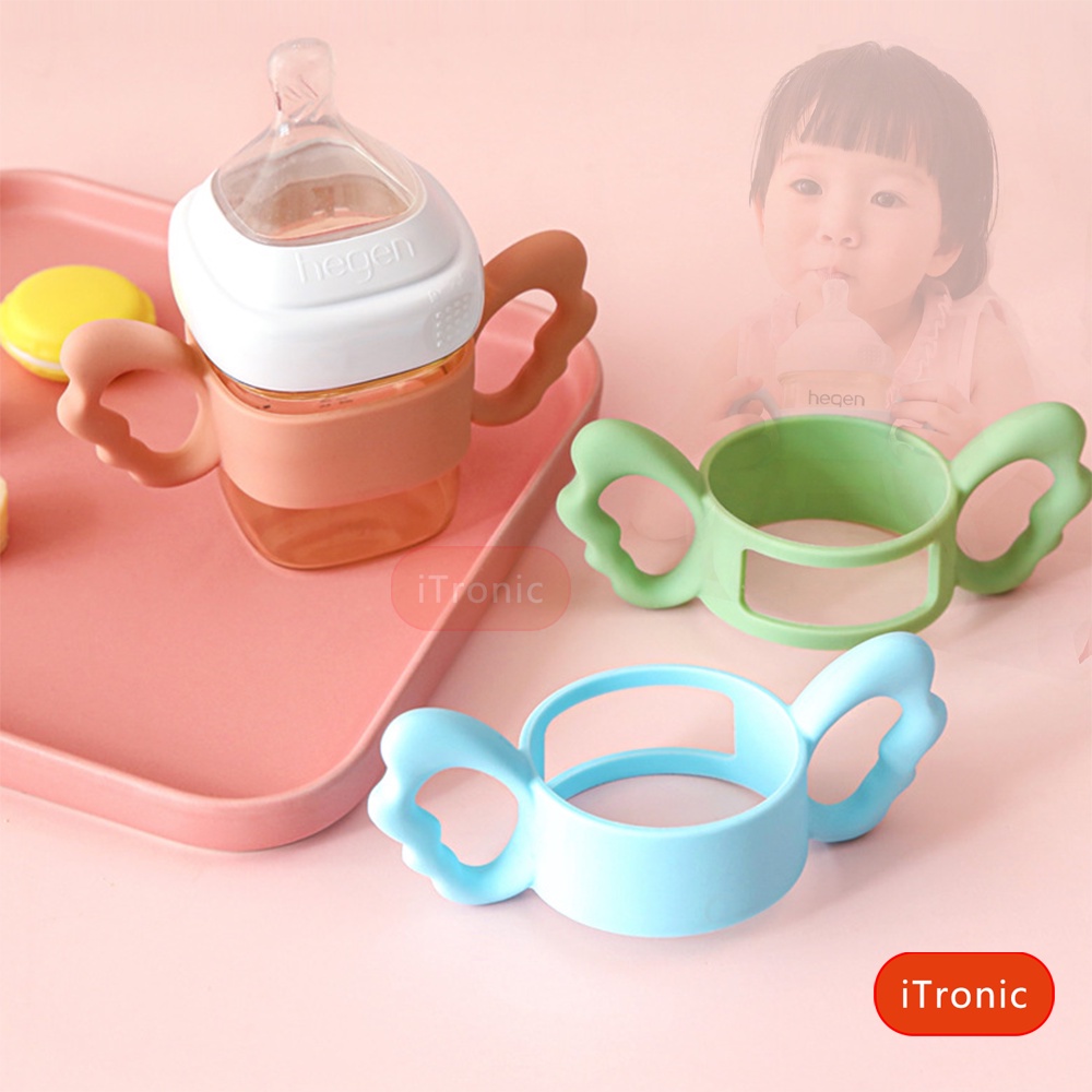 Itronic|ที่จับขวดนมซิลิโคน PPSU สําหรับ Hegen Aven