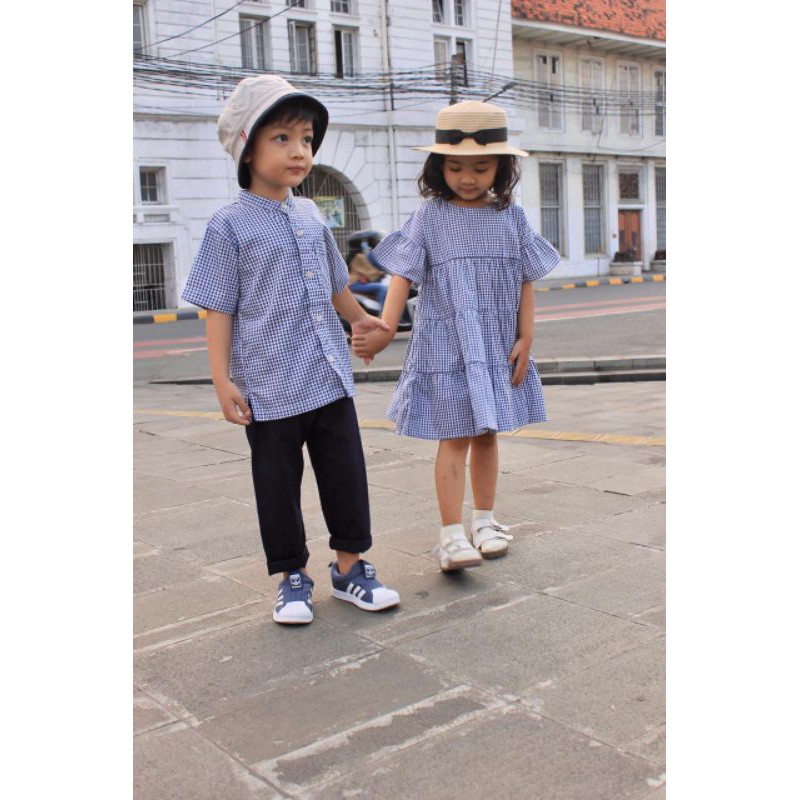 ชุดคิมิ || Kimi Boy & KIMI Tunic โดย LittleGaw || ชุดเด็กผู้ชาย || เสื้อคลุมคุณแม่