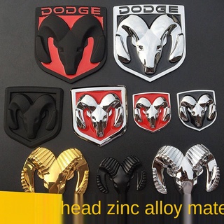 Dodge Doqi Ram Car Logo Kuwei Car Logo Kubo สติ๊กเกอร์โลโก้โลหะสําหรับติดตกแต่งรถยนต์