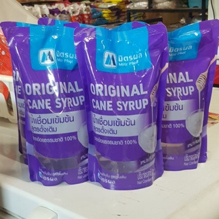 น้ำเชื่อมเข้มข้น สูตรดั้งเดิม ผลิตจากอ้อย100% ตรา มิตรผล Original Cane syrup