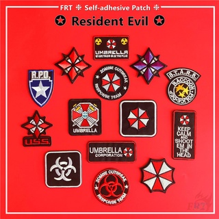 Resident Evil:Umbrella Corporation / Uss / Rpd แผ่นแพทช์ป้ายสติ๊กเกอร์คลาสสิก Diy สําหรับติดตกแต่งเสื้อผ้ากระเป๋า 1ชิ้น