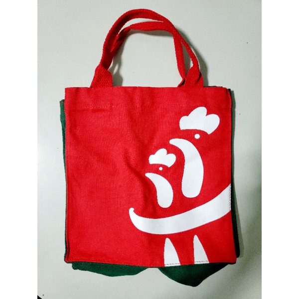 ของพรีเมี่ยม ร้าน gugu chicken กระเป๋าผ้า (ไม่เคยใช้งาน)