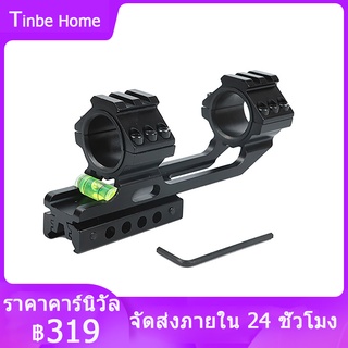 ยุทธวิธี 25.4/30 มม.แหวนห้าด้าน Spirit Bubble Level สำหรับ 20mm Picatinny Weaver Rail สำหรับล่าสัตว์