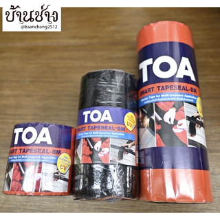 TOA Smart Tapeseal-BM เทปบิทูเมนกันรั่วซึม เทปกันน้ำรั่วซึมหลังคา กันสาด และรอยต่อ