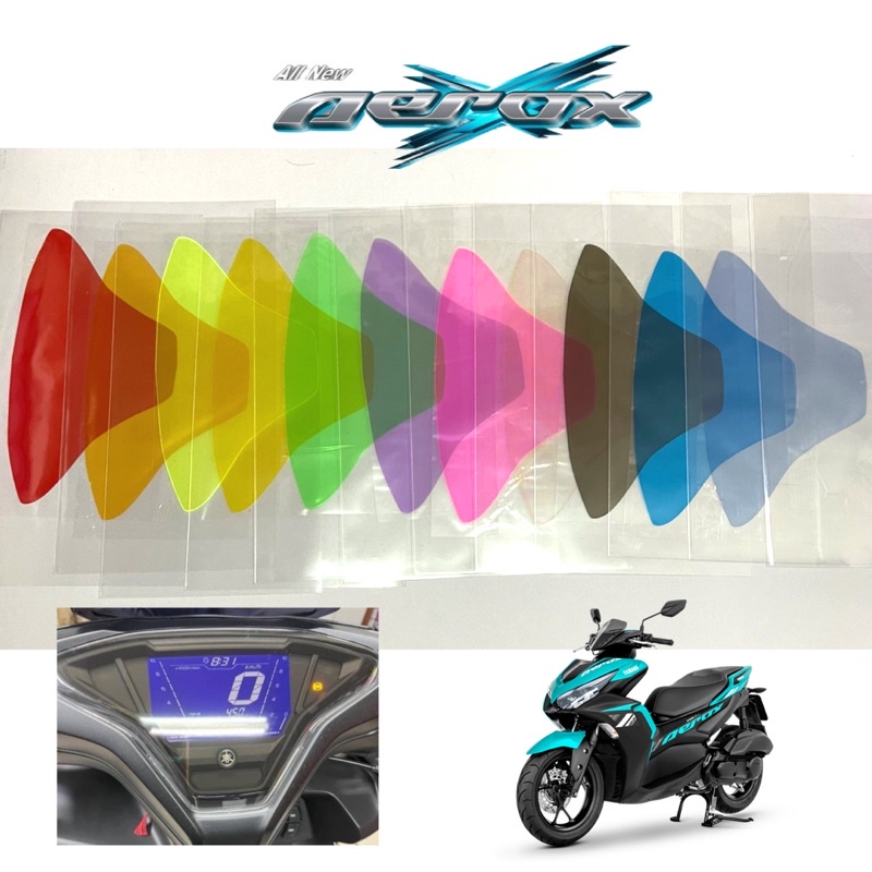 Aerox2021-2024 ฟิลม์กันรอยไมล์ ลบรอยขีดข่วน ฟิล์มไมล์Aerox ราคา ถูกที่สุด ดีลบีเคเค