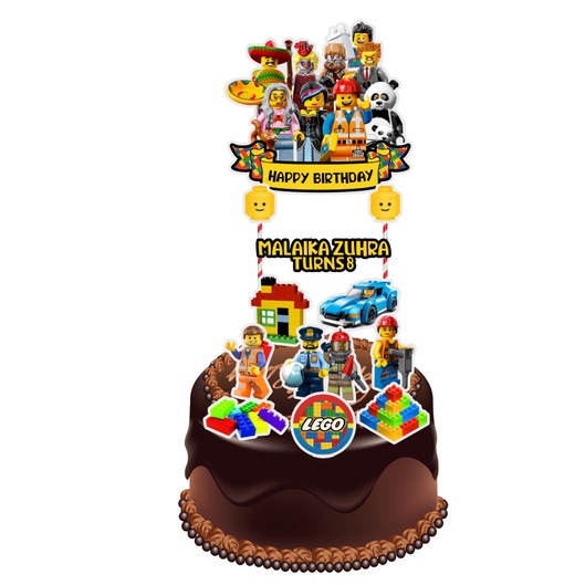 LEGO Cake Topper ตกแต่งเค้ก