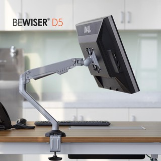BEWISER D5 ขาตั้งจอคอมพิวเตอร์/โน๊ตบุ๊ค จอมอนิเตอร์VESA14"-34" แขนอลูมินั่มไฮดรอลิคยกสูงหมุน360 ํ Monitor Mount Stand