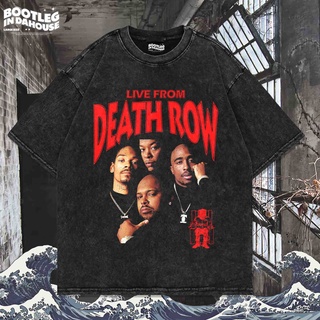 เสื้อยืด พิมพ์ลายสุนัข DEATH ROW TUPAC AND SNOOP ขนาดใหญ่ | เสื้อยืด ขนาดใหญ่ | เสื้อยืด โอเวอร์ไซซ์ ซักได้S-5XL