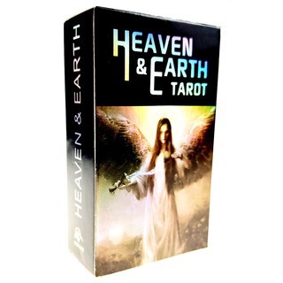 ชุดการ์ดเกม Heaven &amp; Earth Tarot Kit Tarot Deck สําหรับเล่นเกมส์