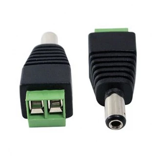 CCTV แจ็คกล้องวงจรปิด แจ๊คตัวเมีย แจ๊คตัวผู้ แจ็คdc หัวแจ็คdc12v jack dc 12v