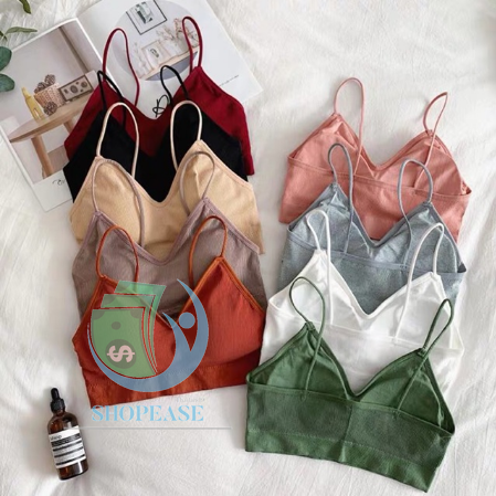 สปอร์ตบราสายเดี่ยวผ้าร่อง สีสันสวยงาม ทรงสปอร์ตทันสมัย ผ้าเกรดดี นุ่มๆ ใสแล้วสบาย km99
