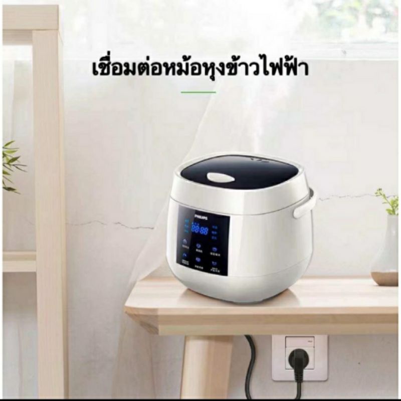 สายไฟAC 3รู [ของแท้]ใช้กับเครื่องใช้ไฟฟ้าทุกชนิด สายคอม สายไฟหม้อหุงข้าว ยาว 1.5 เมตร