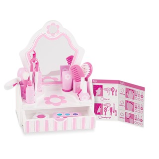 Melissa &amp; Doug - Beauty Salon Play Set ชุดโต๊ะเครื่องแป้ง