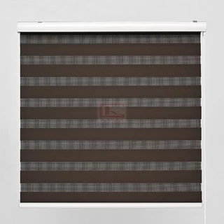 Magic Screen DIY (D6) ม่านม้วน ดิมเอ้าท์ เมจิกสกรีน มู่ลี่ ดูโอสกรีน ซีบร้าไบลนด์ Zebra Blind ม่านหน้าต่าง 2 ชั้น โซ่ดึง
