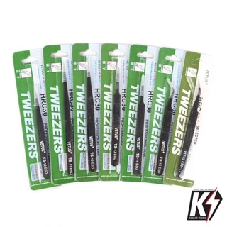 ปากคีบ VETUS งานแท้ เกรดพรีเมี่ยม ความละเอียดสูง #forcep แหนบ ที่คีบ ที่หนีบ ที่คีบเพชร แบบตรงโค้ง