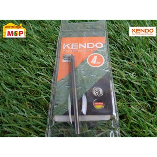 KENDO 17304004 ดอกเจาะกระจก 4.0 × 60mm (1 ชิ้น/แพ็ค)