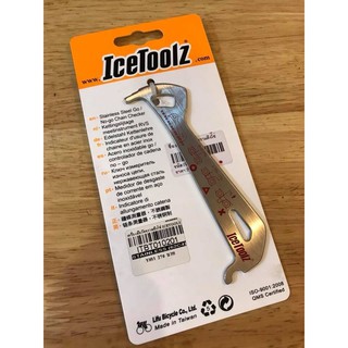 ตัววัดโซ่ icetoolz STAINLESS 62C4 ว่าโซ่ยึดมาก-น้อยขนาดไหน