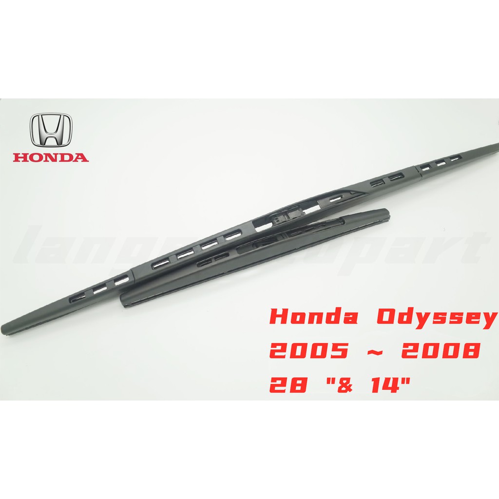 Honda Odyssey RB1 RB2 2004-2008 ทุ่มเท ที่ปัดน้ำฝน 28"&14" เล่นกับฮอนด้า