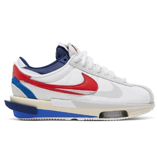 Nike Zoom Cortez SP x Sacai (WHITE UNIVERSITY RED BLUE)